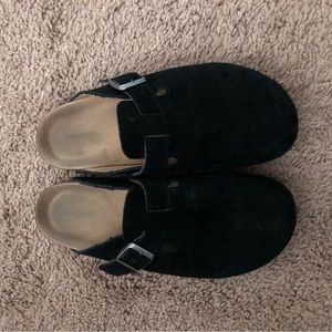 Birkenstock Boston clogs slides dupe